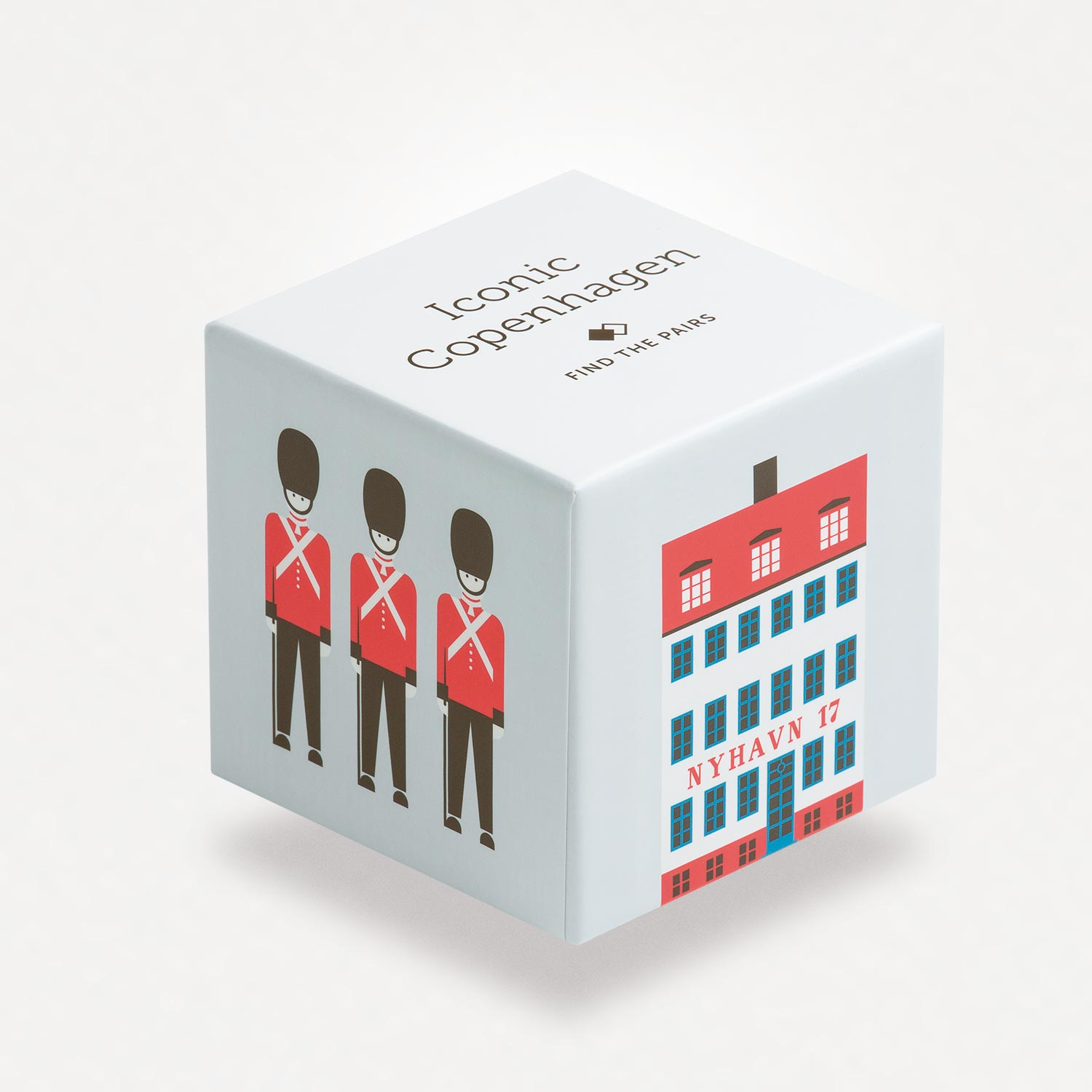 Iconic Copenhagen memory card game