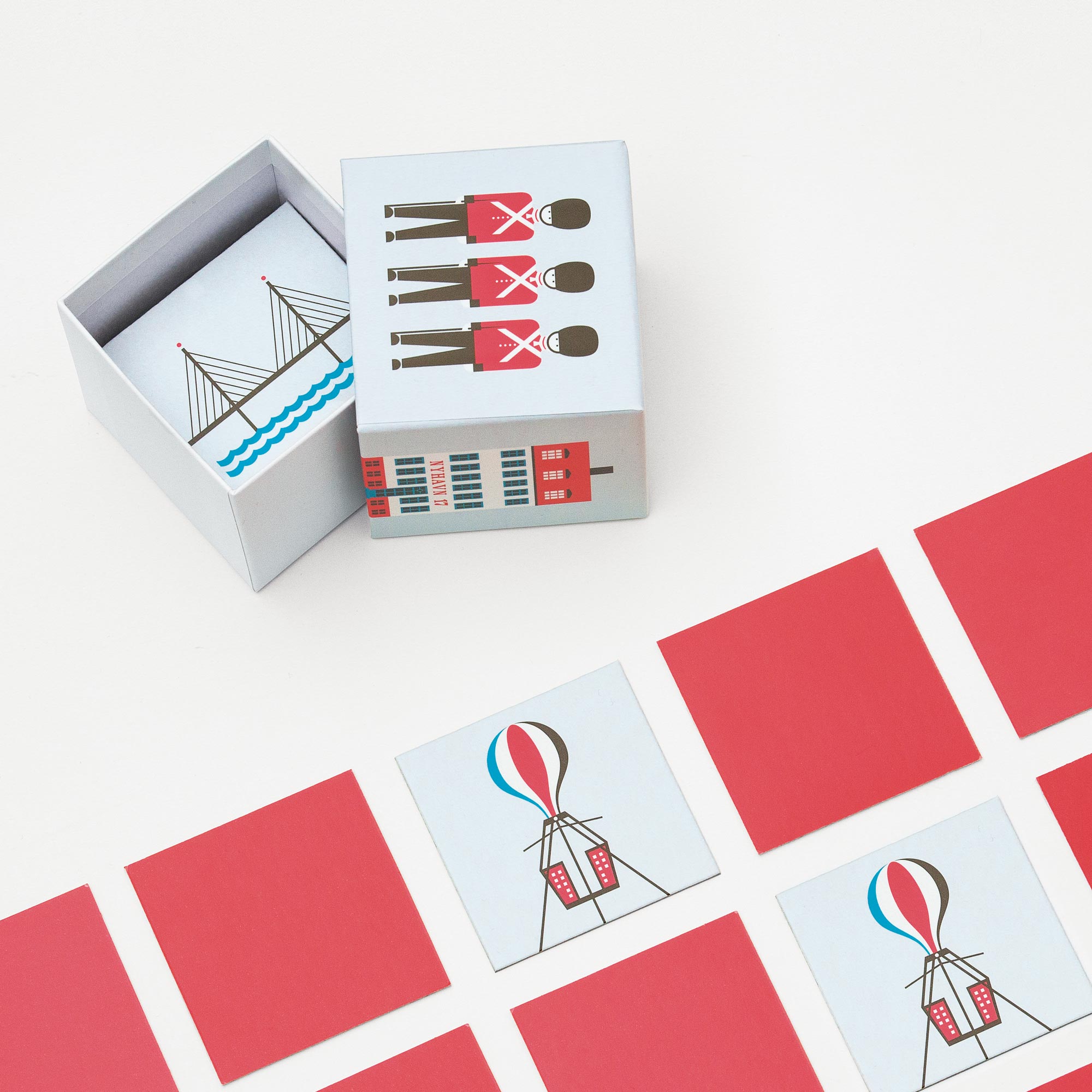 Iconic Copenhagen memory card game