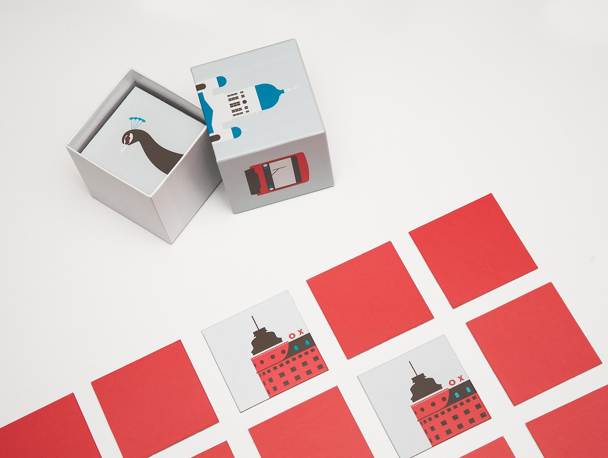 Iconic Helsinki memory card game