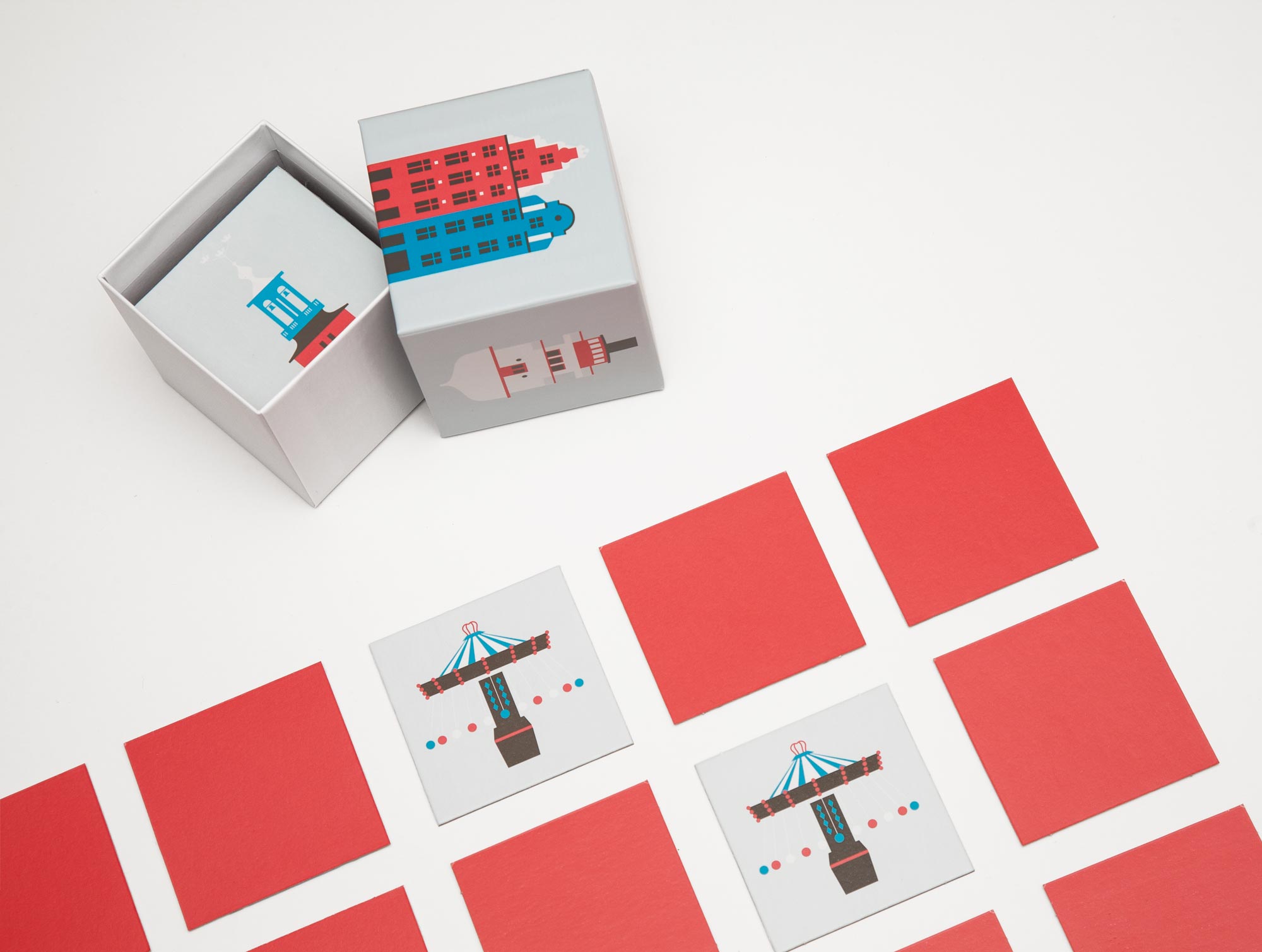 Iconic Stockholm memory card game